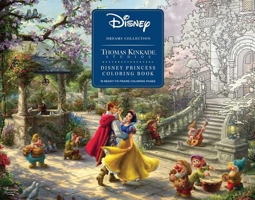 Cover Image for Disney Dreams Collection Thomas Kinkade Studios Disney Princess Coloring Poster -- Thomas Kinkade, Paperback