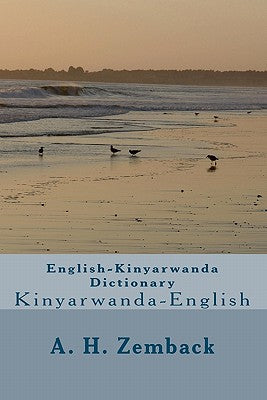 Cover Image for English-Kinyarwanda Dictionary: Kinyarwanda-English -- A. H. Zemback, Paperback