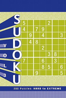 Cover Image for Sudoku 3: Hard to Extreme: 200 Puzzles: Hard to Extreme -- Xaq Pitkow, Spiral