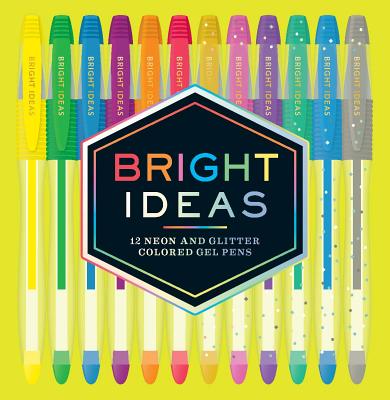 Cover Image for Bright Ideas Neon and Glitter Colored Gel Pens: 12 Colored Pens -- Chronicle Books, Other