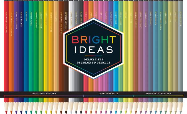 Cover Image for Bright Ideas Deluxe Set: 36 Colored Pencils -- Chronicle Books, Other