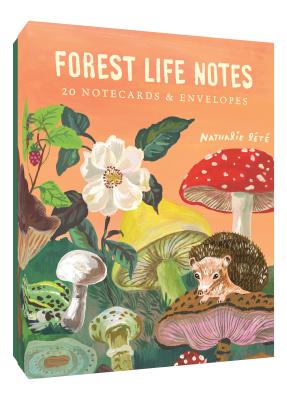 Cover Image for Forest Life Notes: 20 Notecards & Envelopes (Cute Office Supplies, Cute Desk Accessories, Back to School Supplies) -- Nathalie Lete, Novelty
