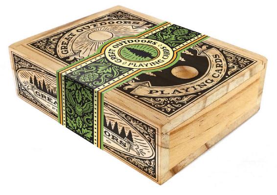 Cover Image for Great Outdoors Playing Cards -- Chronicle Books, Board Games