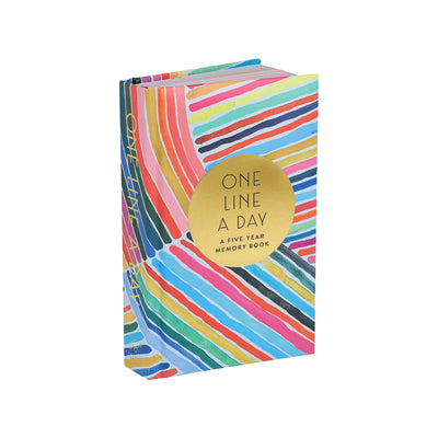 Cover Image for Rainbow One Line a Day: A Five-Year Memory Book -- Kindah Khalidy, Other