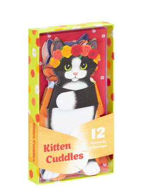 Cover Image for Kitten Cuddles Notecards: (Valentine's Day Cards, Romantic Gift, Gift for Teenager) -- Chronicle Books, Novelty