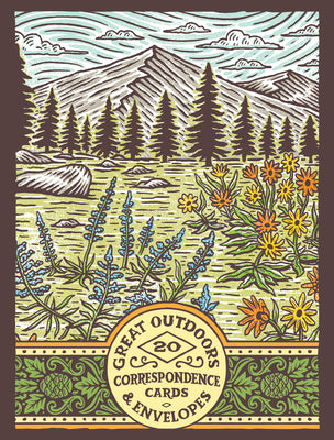 Cover Image for Great Outdoors Correspondence Cards: (Flat Cards of Natural Landscapes, Illustrated Blank Stationery That Celebrates Nature) -- Travis Pietsch, Novelty