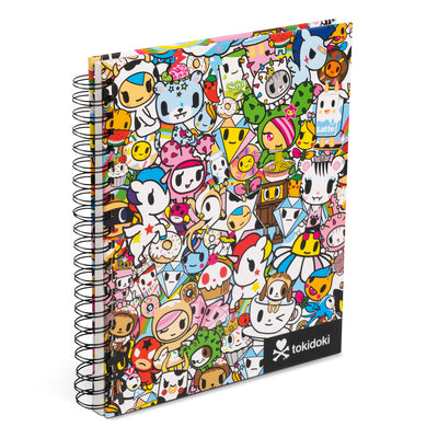 Cover Image for Tokidoki Sketchbook with Spiral Hardcover Blank Sketch Book, 9 X 11-Inches -- Tokidoki, Spiral