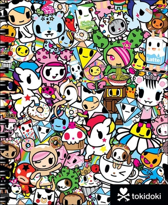 Cover Image for Tokidoki Sketchbook with Spiral Hardcover Blank Sketch Book, 9 X 11-Inches -- Tokidoki, Spiral