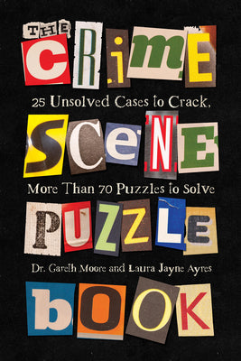 Cover Image for The Crime Scene Puzzle Book -- Gareth Moore, Paperback