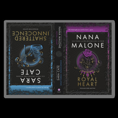 Cover Image for Shattered Innocence & Royal Heart (Deluxe Edition) -- Sara Cate, Paperback