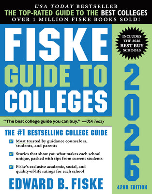 Cover Image for Fiske Guide to Colleges 2026 -- Edward B. Fiske, Paperback