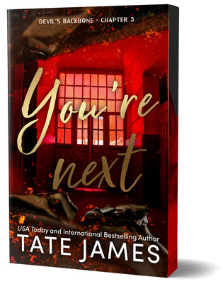 Cover Image for You're Next (Deluxe Edition) -- Tate James, Paperback