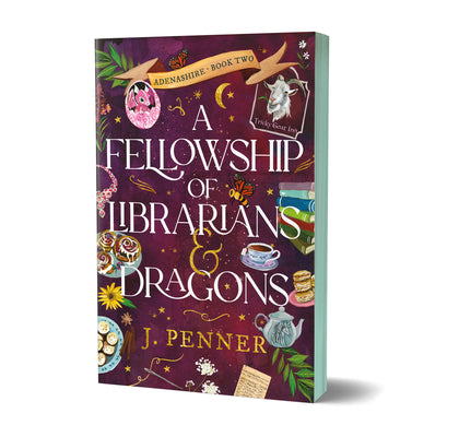 Cover Image for A Fellowship of Librarians & Dragons (Deluxe Edition) -- J. Penner, Paperback