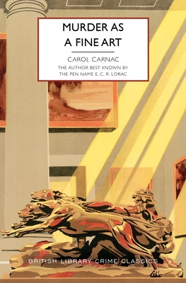 Cover Image for Murder as a Fine Art -- Carol Carnac, Paperback