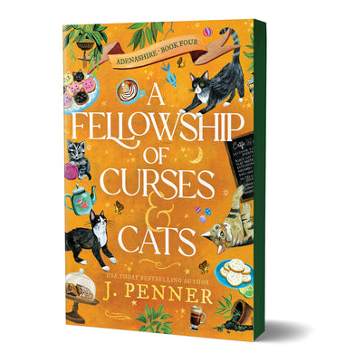 Cover Image for A Fellowship of Curses & Cats (Deluxe Edition) -- J. Penner, Paperback