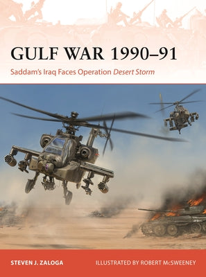 Cover Image for Gulf War 1990-91: Saddam's Iraq Faces Operation Desert Storm -- Steven J. Zaloga, Paperback