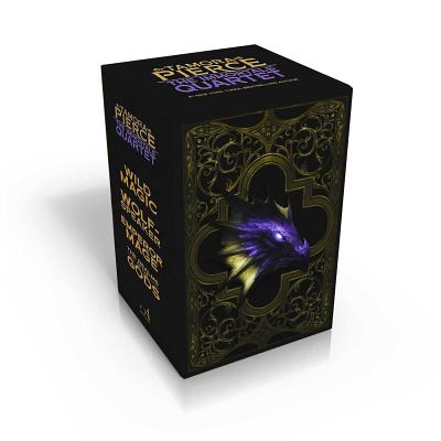 Cover Image for The Immortals Quartet (Boxed Set): Wild Magic; Wolf-Speaker; Emperor Mage; The Realms of the Gods -- Tamora Pierce, Boxed Set