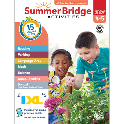 Cover Image for Summer Bridge Activities, Grades 4 - 5 -- Summer Bridge Activities, Novelty