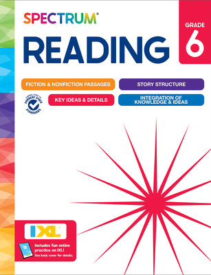 Cover Image for Spectrum Reading Workbook, Grade 6 -- Spectrum, Paperback