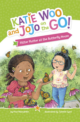 Cover Image for Flitter Flutter at the Butterfly House -- Fran Manushkin, Hardcover