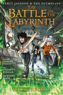 Cover Image for Percy Jackson and the Olympians: Battle of the Labyrinth: The Graphic Novel, The-Percy Jackson and the Olympians -- Rick Riordan, Hardcover