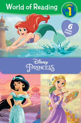Cover Image for World of Reading Disney Princess Level 1 Boxed Set: Level 1 -- Disney Books, Boxed Set