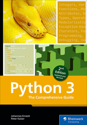 Cover Image for Python 3: The Comprehensive Guide -- Johannes Ernesti, Paperback