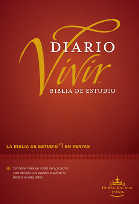 Cover Image for Biblia de Estudio del Diario Vivir Rvr60 -- Tyndale, Hardcover