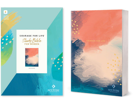 Cover Image for NLT Courage for Life Study Bible for Women, Filament Enabled (Softcover) -- New Living Translation, Paperback