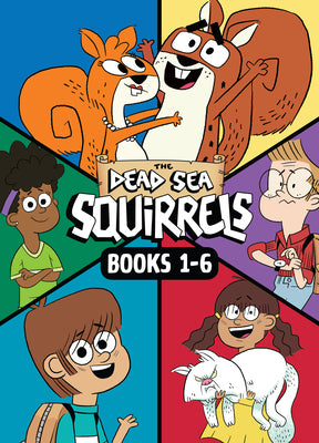 Cover Image for The Dead Sea Squirrels Set Books 1-6: Squirreled Away / Boy Meets Squirrels / Nutty Study Buddies / Squirrelnapped! / Tree-Mendous Trouble / Whirly Sq -- Mike Nawrocki, Paperback