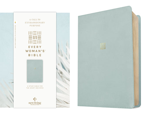 Cover Image for NLT Every Woman's Bible, Filament Enabled (Leatherlike, Sky Blue, Red Letter) -- New Living Translation, Imitation Leather