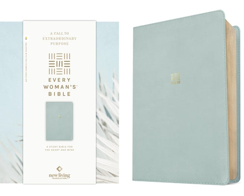 Cover Image for NLT Every Woman's Bible, Filament Enabled (Leatherlike, Sky Blue, Red Letter) -- New Living Translation, Imitation Leather
