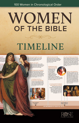 Cover Image for Women of the Bible Timeline -- Rose Publishing, Paperback