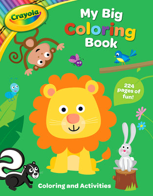 Cover Image for Crayola: My Big Coloring Book (a Crayola My Big Coloring Activity Book for Kids) -- Buzzpop, Paperback