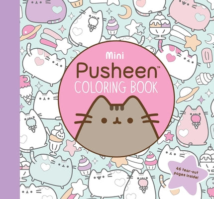 Cover Image for Mini Pusheen Coloring Book -- Claire Belton, Paperback