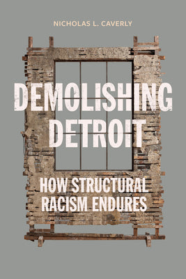 Cover Image for Demolishing Detroit: How Structural Racism Endures -- Nicholas L. Caverly, Hardcover