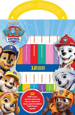Cover Image for Nickelodeon Paw Patrol: 12 Board Books -- Pi Kids, Mixed Media Product