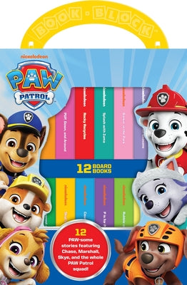 Cover Image for Nickelodeon Paw Patrol: 12 Board Books -- Pi Kids, Mixed Media Product