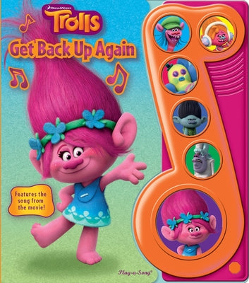 Cover Image for DreamWorks Trolls: Get Back Up Again Sound Book [With Battery] -- Pi Kids, Board Books