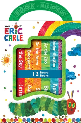 Cover Image for World of Eric Carle: 12 Board Books -- Pi Kids, Boxed Set