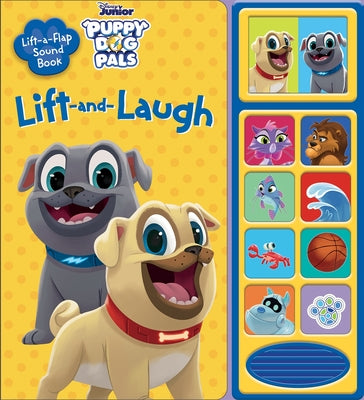 Cover Image for Disney Junior Puppy Dog Pals: Lift-And-Laugh Lift-A-Flap Sound Book [With Battery] -- Disney Storybook Art Team, Mixed Media Product