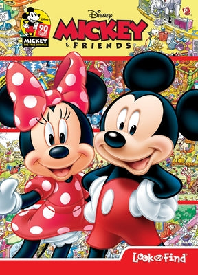 Cover Image for Disney Mickey and Friends: Look and Find -- Pi Kids, Hardcover
