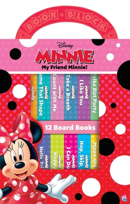 Cover Image for Disney Minnie: My Friend Minnie! 12 Board Books -- Pi Kids, Board Books