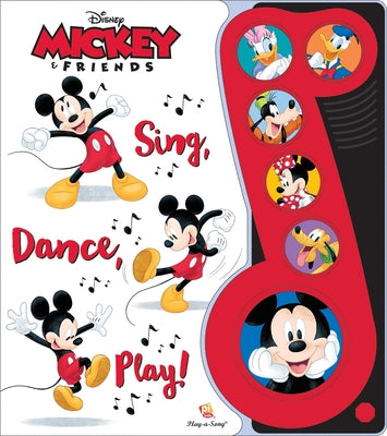 Cover Image for Disney Mickey and Friends: Sing, Dance, Play! Sound Book [With Battery] -- Pi Kids, Board Books