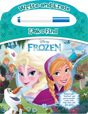 Cover Image for Disney Frozen: Write-And-Erase Look and Find -- Pi Kids, Board Books