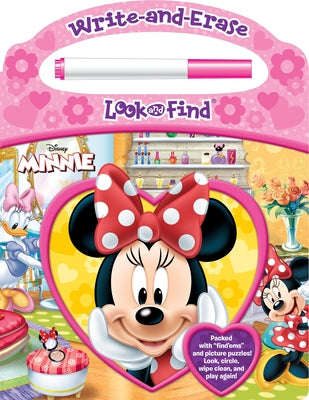 Cover Image for Disney Minnie: Write-And-Erase Look and Find [With Marker] -- Pi Kids, Board Books