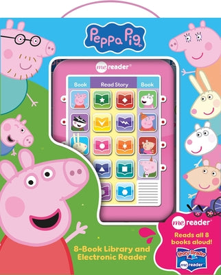 Cover Image for Peppa Pig: Me Reader 8-Book Library and Electronic Reader Sound Book Set [With Electronic Reader and Battery] -- Alan Ball, Mixed Media Product