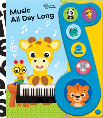 Cover Image for Baby Einstein: Music All Day Long Sound Book [With Battery] -- Pi Kids, Mixed Media Product