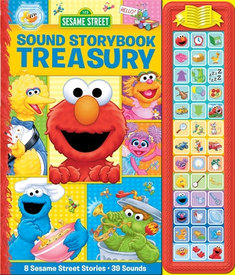 Cover Image for Sesame Street: Sound Storybook Treasury [With Battery] -- Tom Brannon, Hardcover