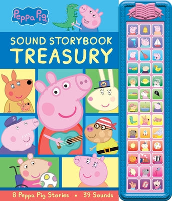 Cover Image for Peppa Pig: Sound Storybook Treasury [With Battery] -- Pi Kids, Mixed Media Product